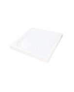 Buy Milano 80 x 80cm ABS Square Shower Tray - White at Best Price in UAE