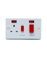 Buy Selex 45A 1 Pole 2 Gang Cooker Switch at Best Price in UAE