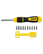 Buy Stanley 0-68-010 মাল্টি বিট রেচেটিং স্ক্রো ড্রাইভার - 10 বিট at Best Price in UAE