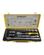 Buy رؤوس الفك 1/2" الإثنا عشرية من Stanley الموضوعة في علبة معدنية (24 قطعة) STMT74184-8 at Best Price in UAE