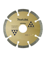 Buy Makita সেগমেন্টেড ডায়মন্ড ব্লেড, A-84109, Dry, 115MM, Gold at Best Price in UAE