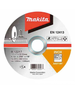 Buy Makita থিন কাটিং হুইল, B-12217, A60T, 115mm, PK10 
Cut off wheel 115 x 1,0 x 22,23 mm at Best Price in UAE