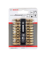 Buy Bosch 2608521042 65mm Extra Hard Double-Ended Bit Set - 10 Pcs - Gold at Best Price in UAE