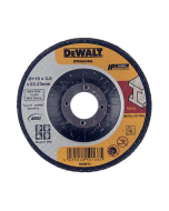 Buy قرص القص المعدني (DWA8434IA-AE) من (Dewalt) قطر (115mm) و بسماكة (3mm) و حجم تثبيت (22.23mm) بمركز مدمج من النوع (T27) at Best Price in UAE