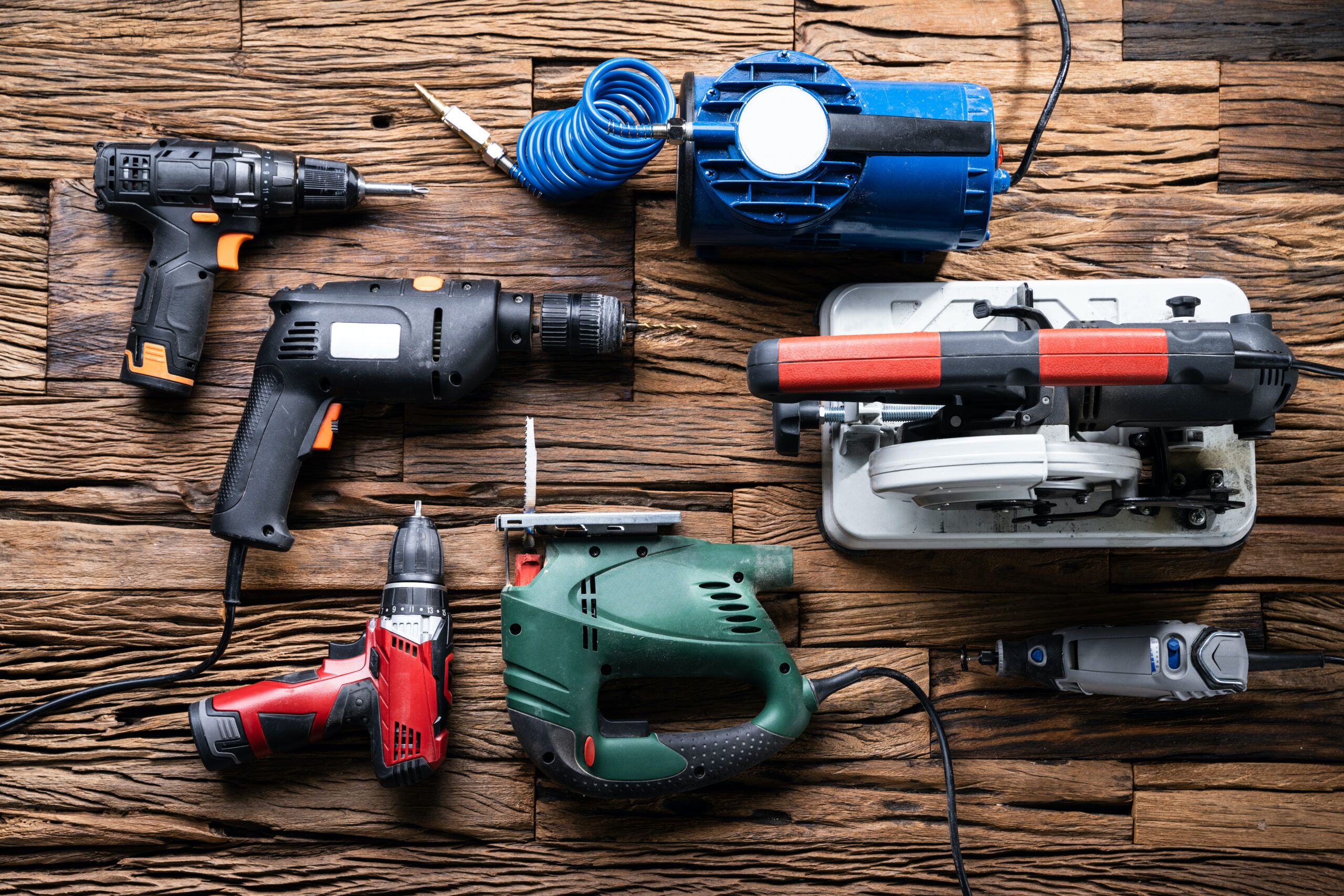 The Complete List of Power Tools for Construction