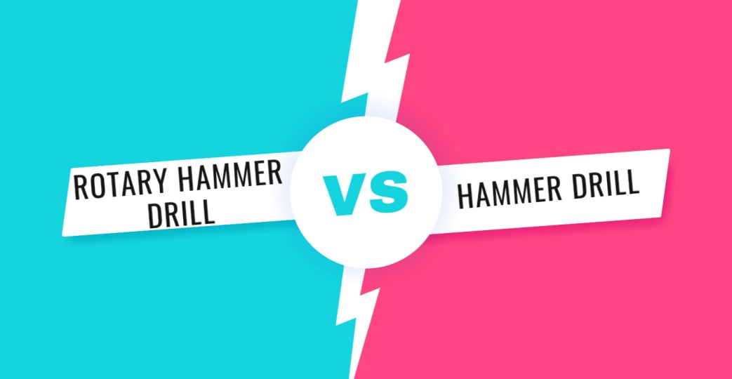 Rotary Hammer vs. Hammer Drill