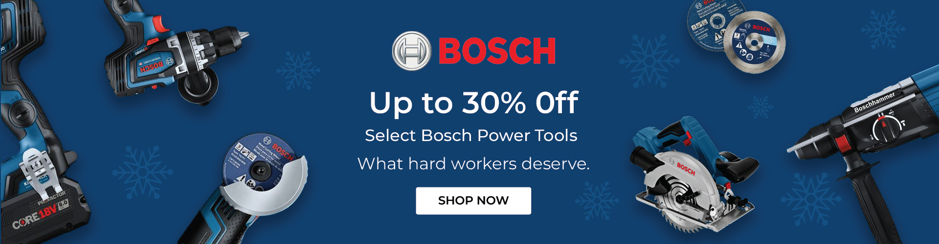 Bosch 30%